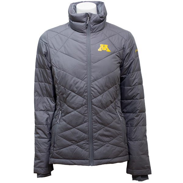 grey womens columbia jacket